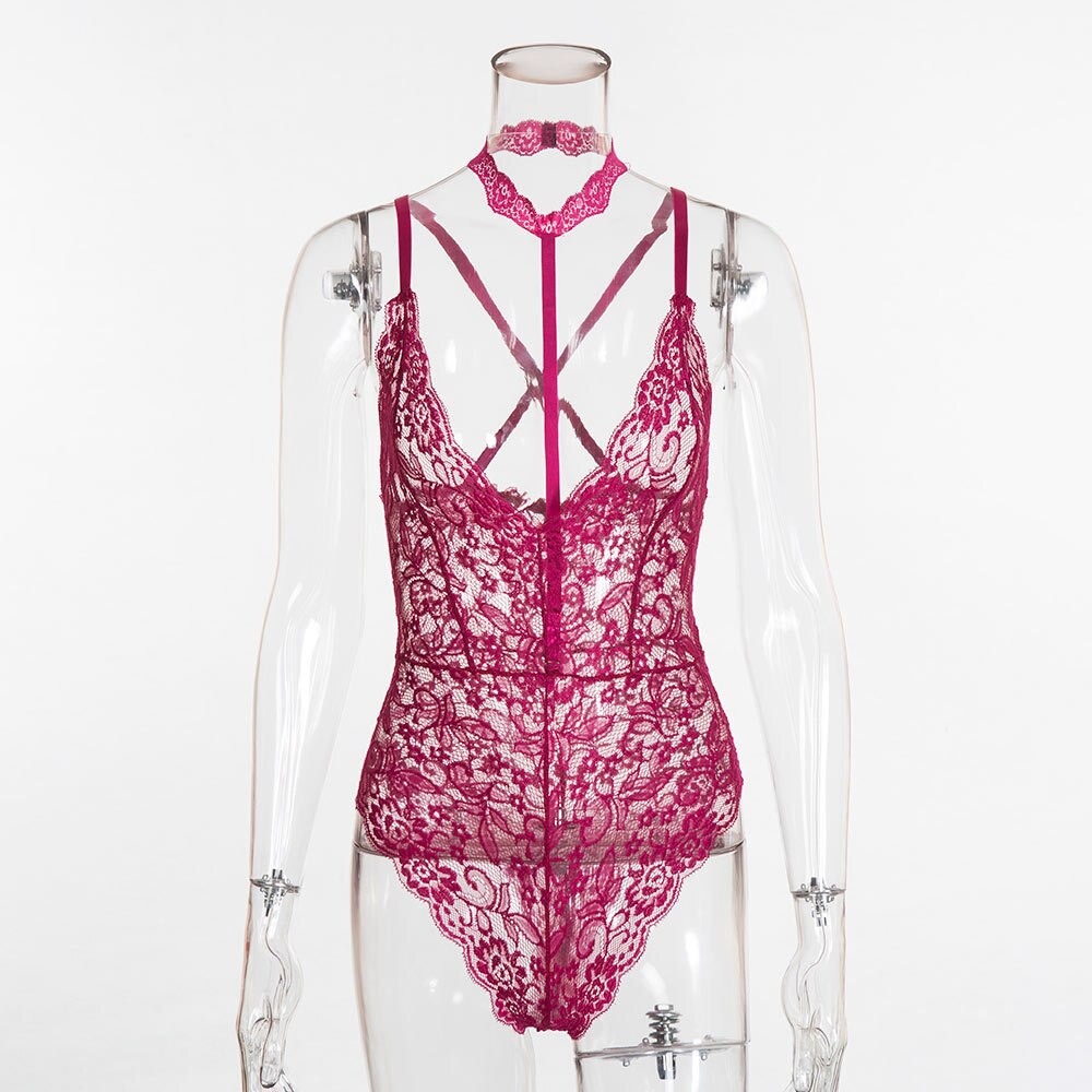 Lace Bodysuit Lingerie