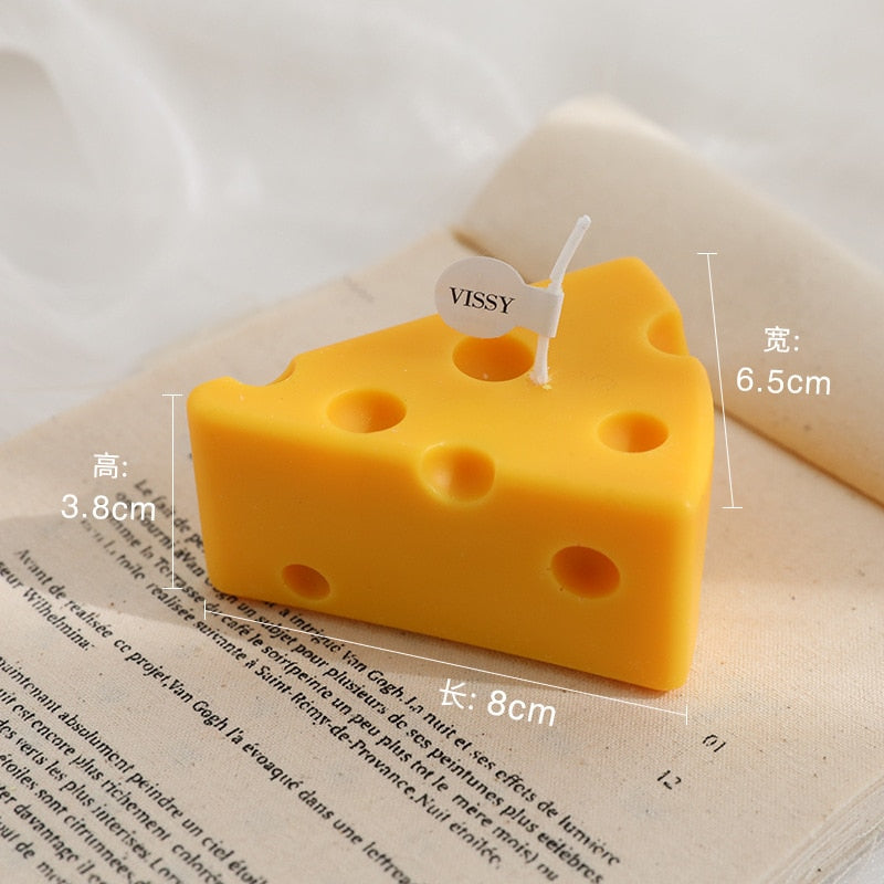 Handmade Aromatherapy Cheese Candles