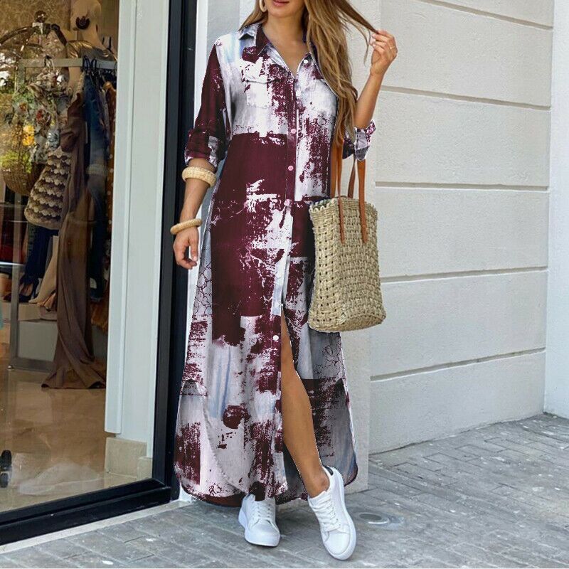 Long Shirt Dress Print