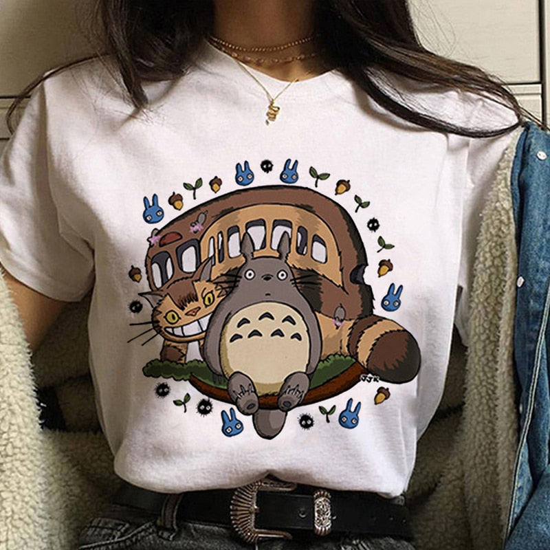 Studio Ghibli Spirited Away Print T-shirt Women
