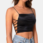 Backless Strap Top