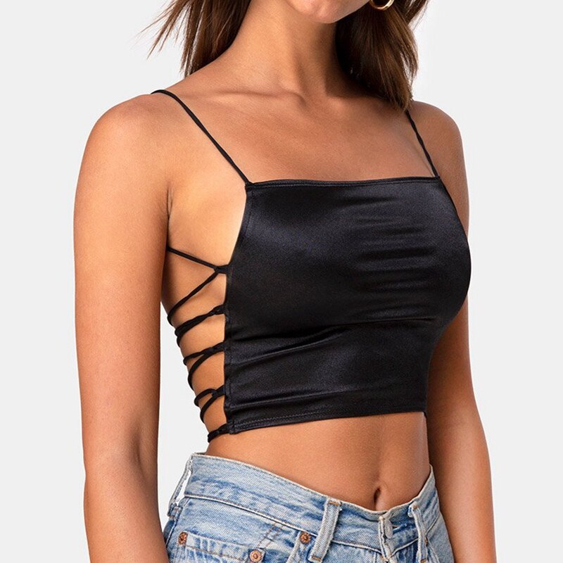 Backless Strap Top