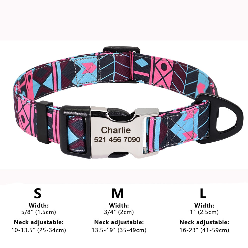 Dog Collar Print Personalized