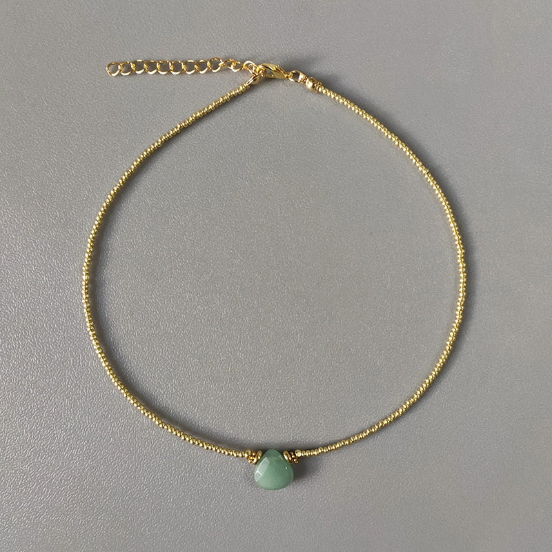Pearl Rhinestone Necklace