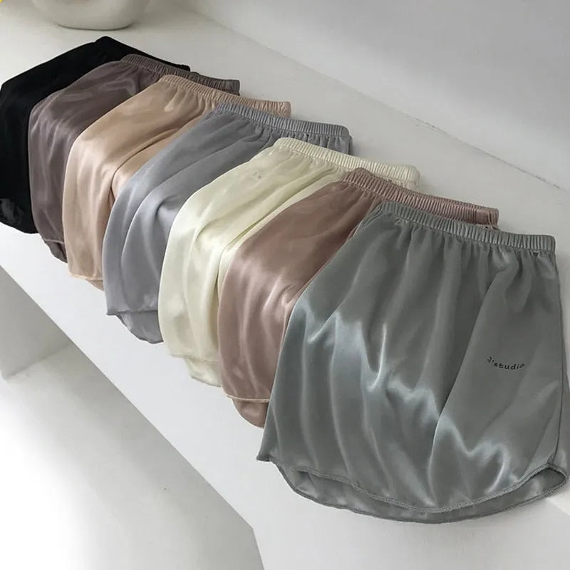 Soft Ice Silk Jogger Shorts