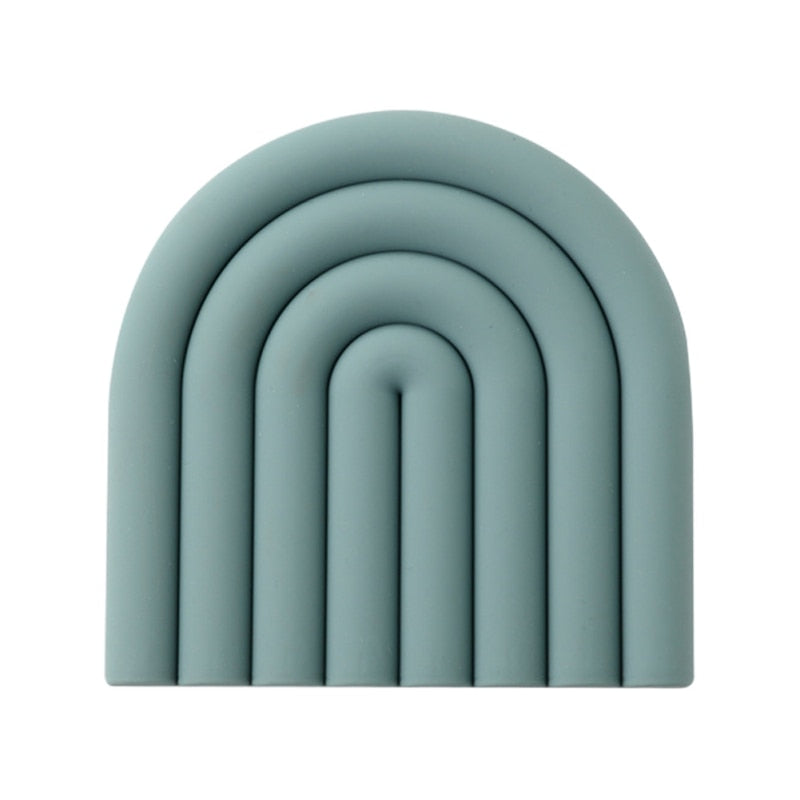 Rainbow Shape Silicone Heat Insulation Pad