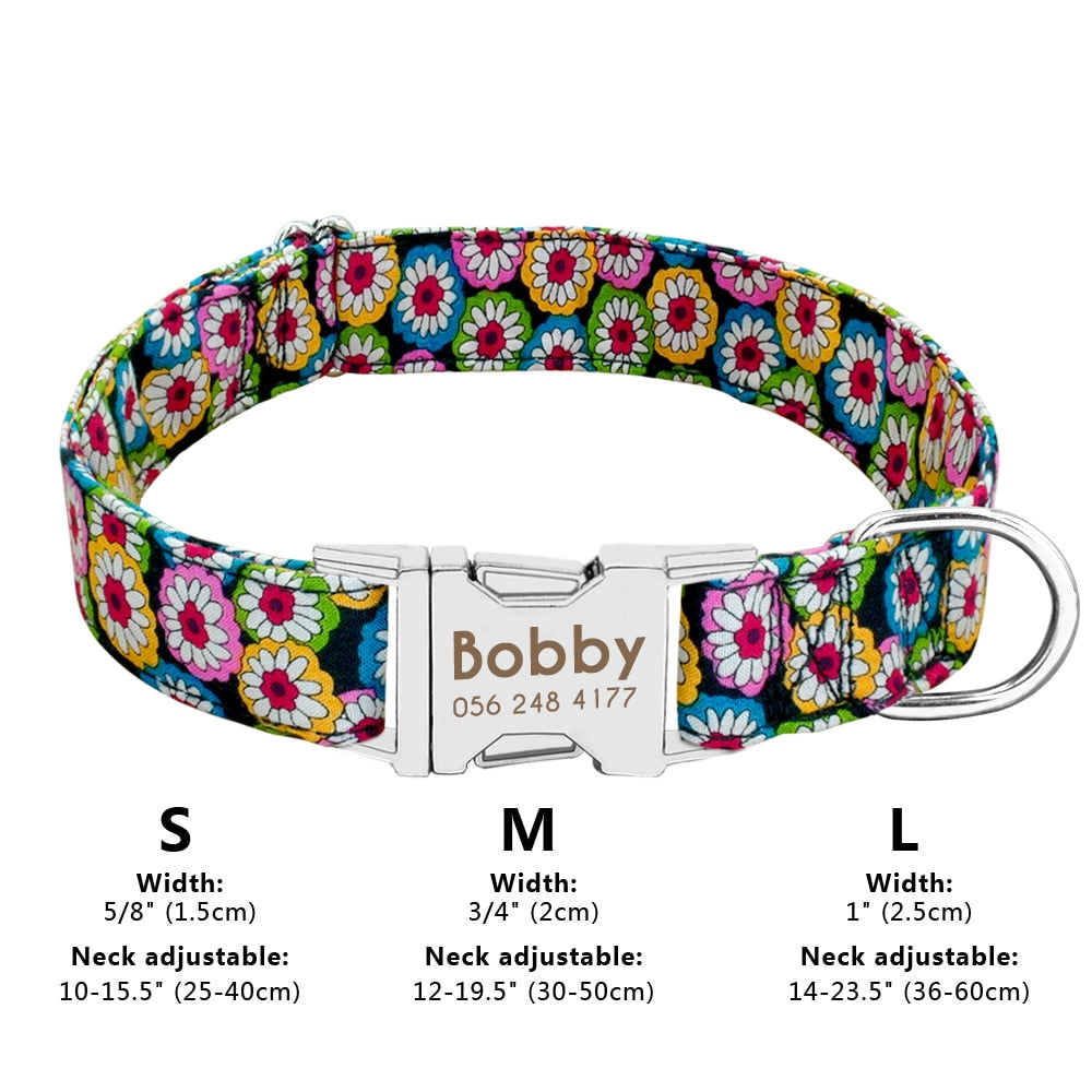 Dog Collar Print Personalized