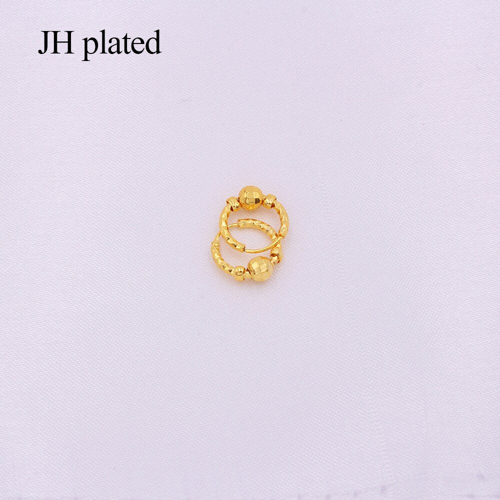 Small Hoop Gold Earrings