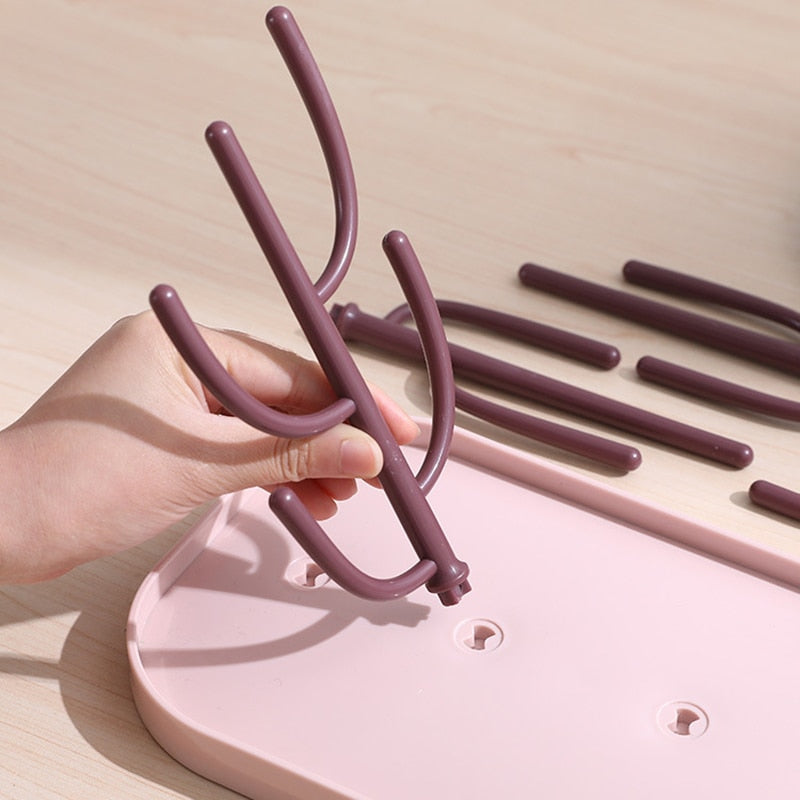 Baby feeding Bottle Drain Rack