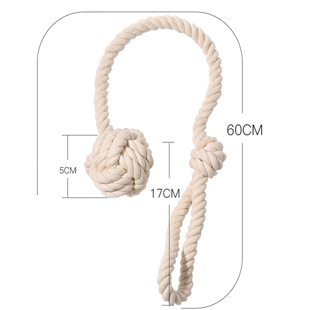 Cotton  Knit Curtain Rope Tie