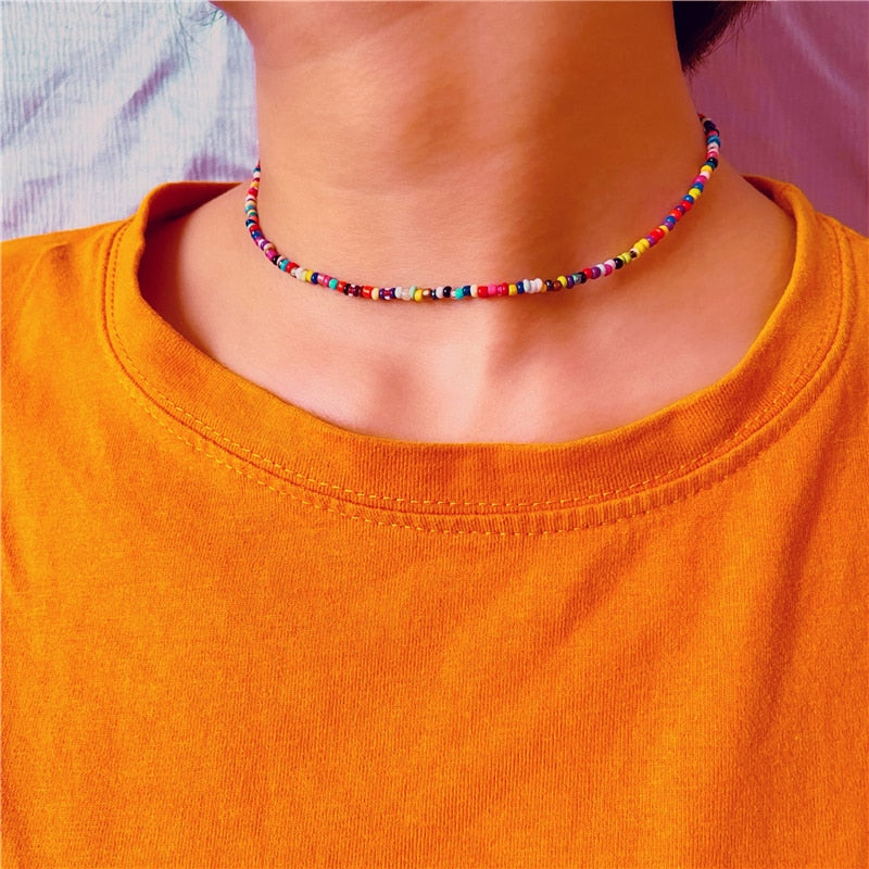 Natural Shell Choker Necklace