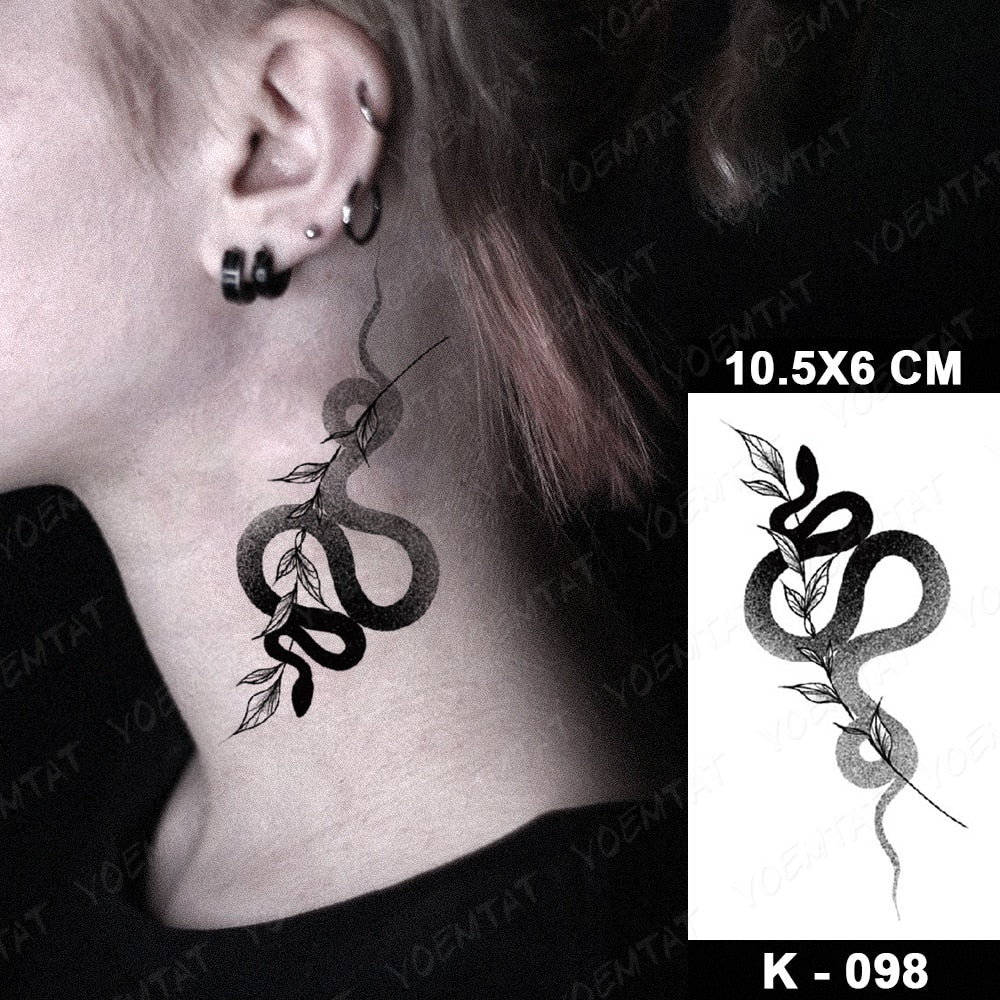 Butterfly Tattoo Waterproof Sticker