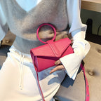 Diagonal Pu Leather Bag Pu