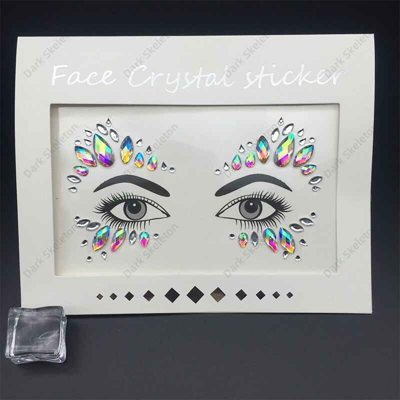 Face Rhinestones Makeup Sticker