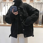 Black Oversize Denim Jacket