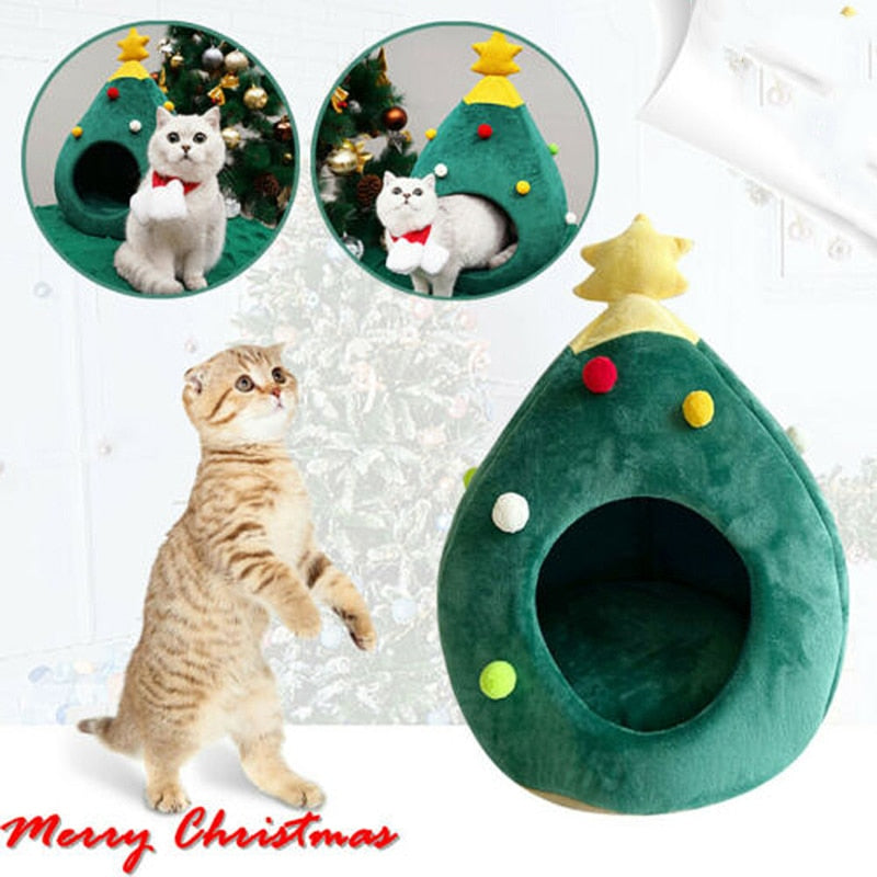 Christmas Tree Dog/Cat Bed