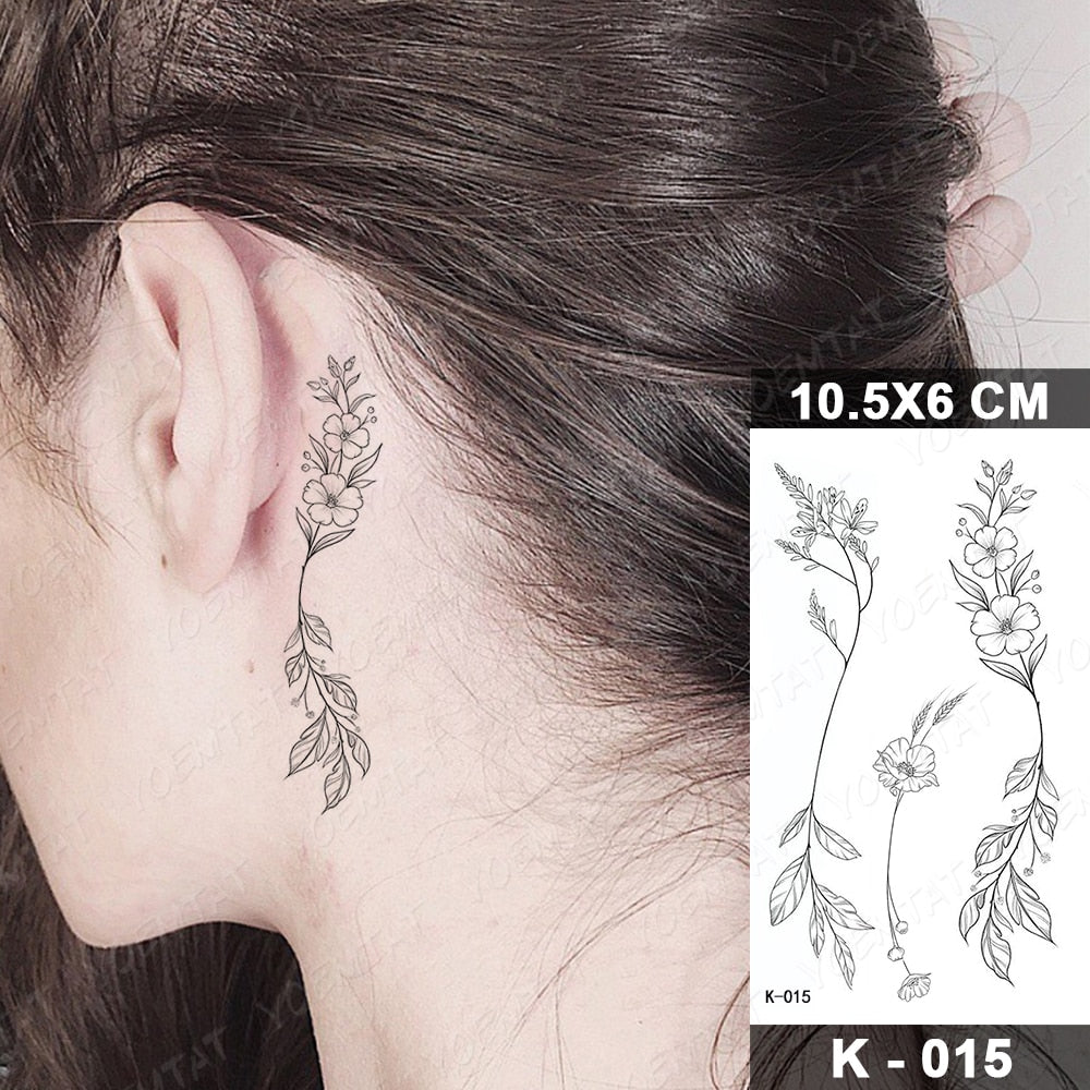 Butterfly Tattoo Waterproof Sticker