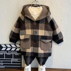 Plaid Pattern Coat