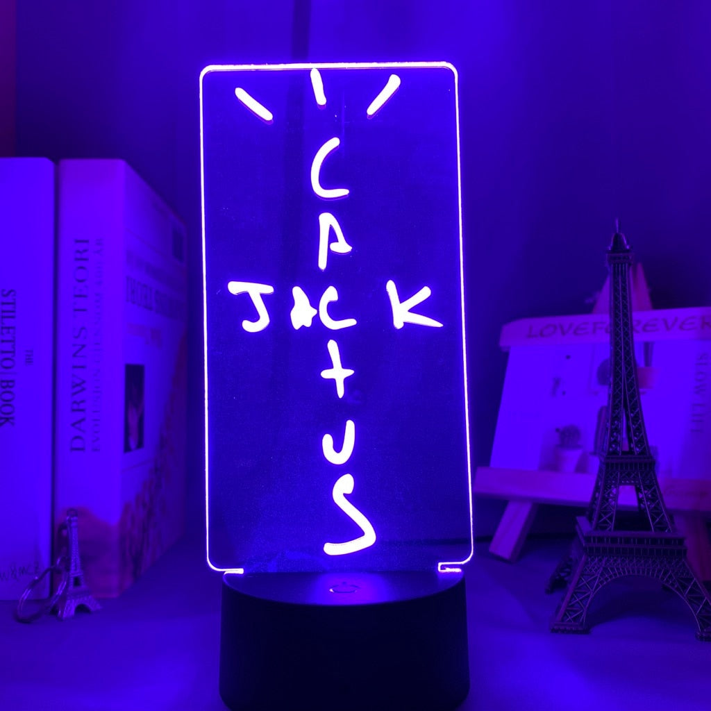 Cactus Jack Led Night Light Lamp