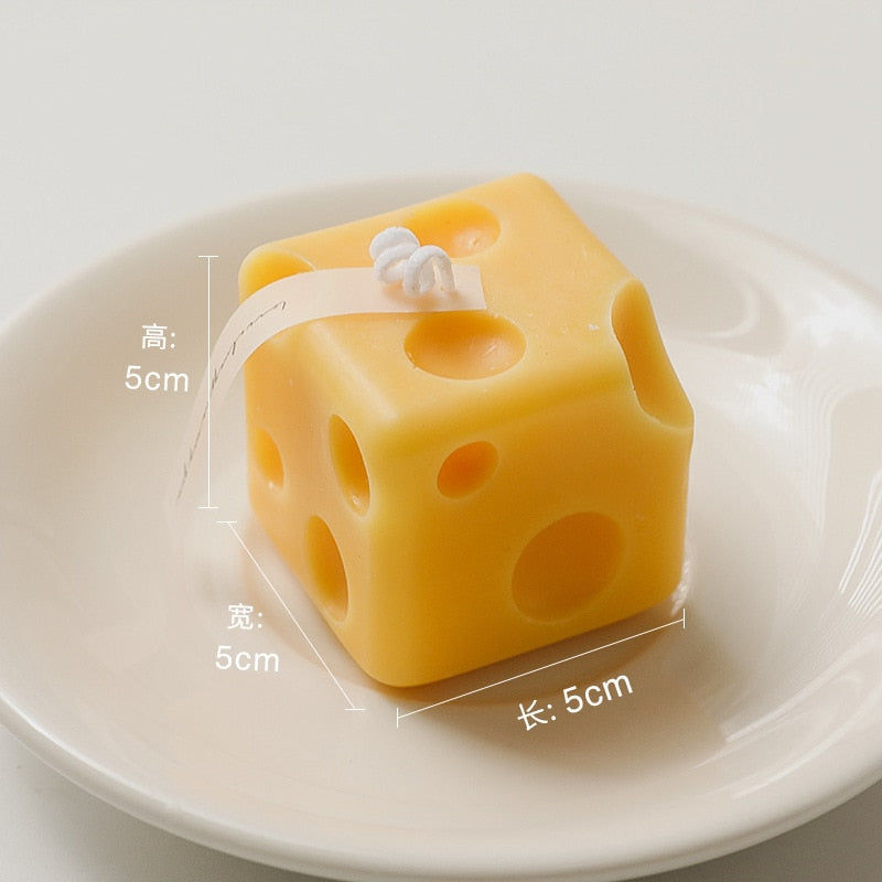 Handmade Aromatherapy Cheese Candles