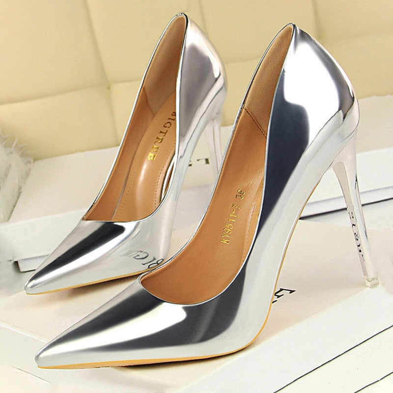 Basic Pump Leather Shoes