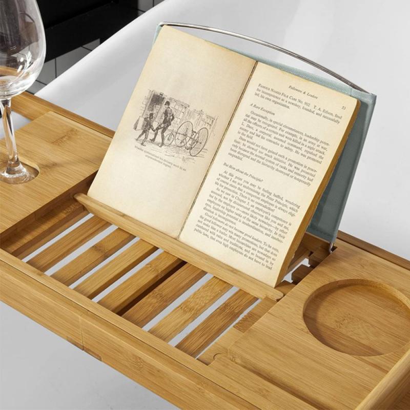 Extendable Bamboo Bathtub Tray