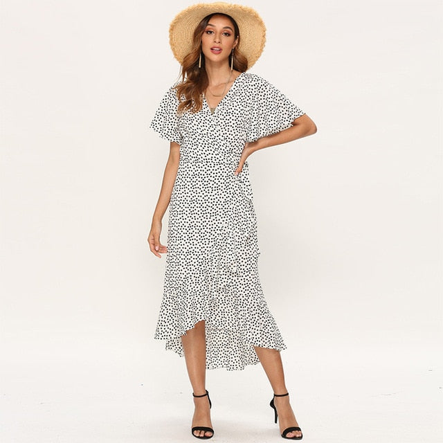 Maxi Floral Print Dress