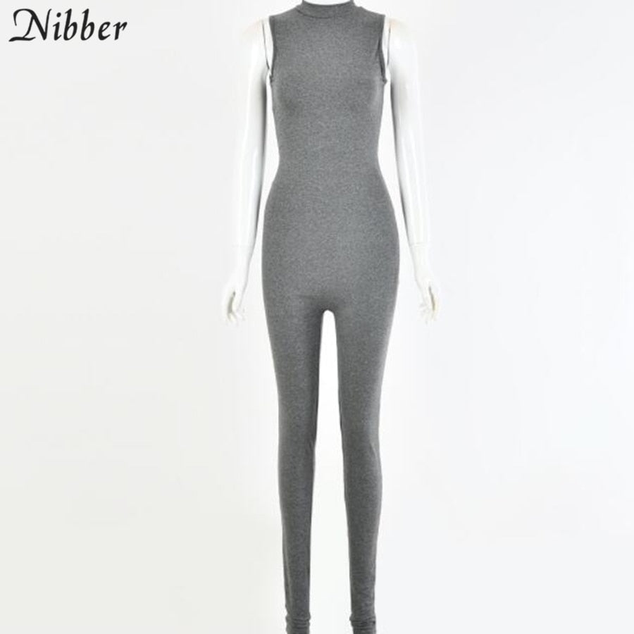 Basic Bodycon Jumpsuit