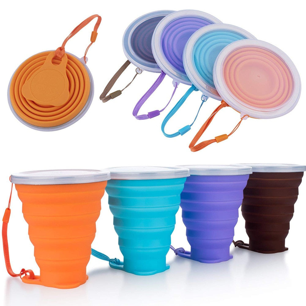 Folding Silicone Coffee Cups