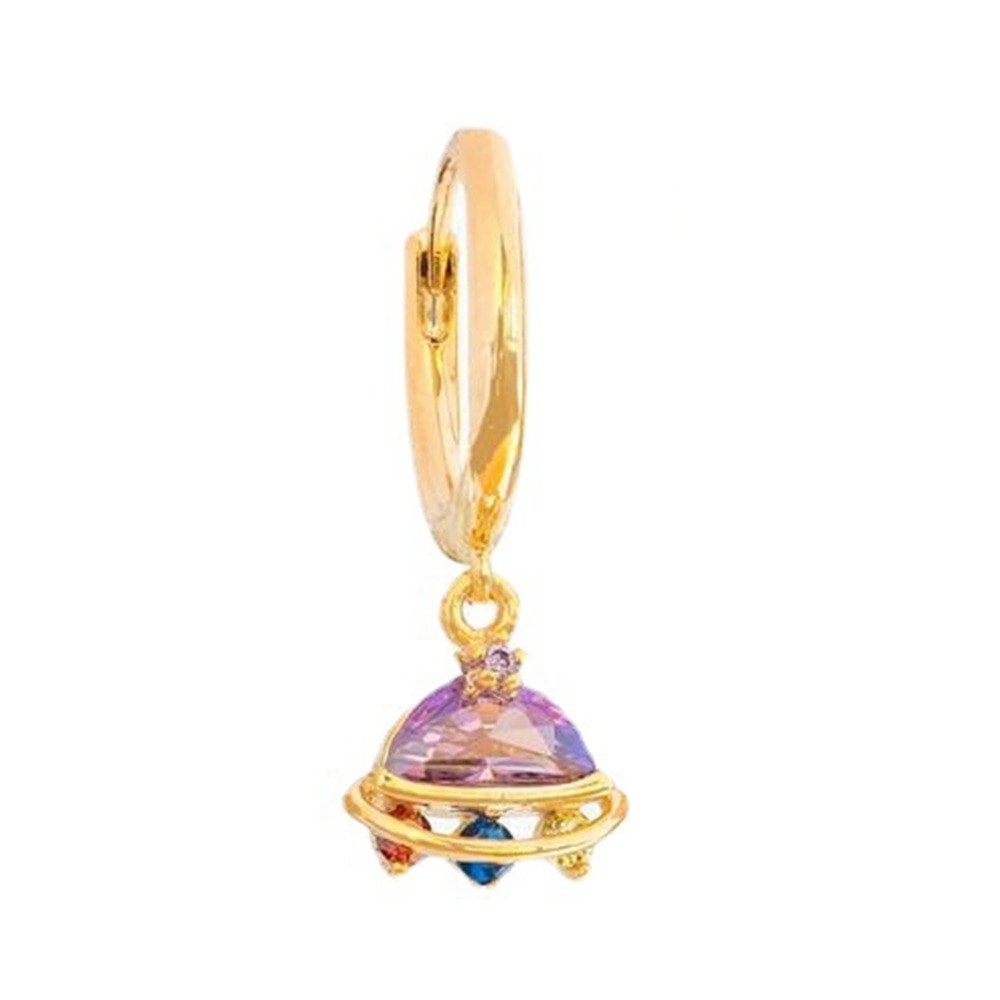 Space Zircon Earring