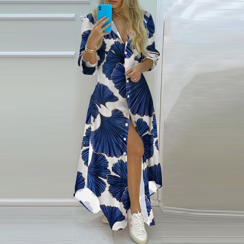 Long Shirt Dress Print