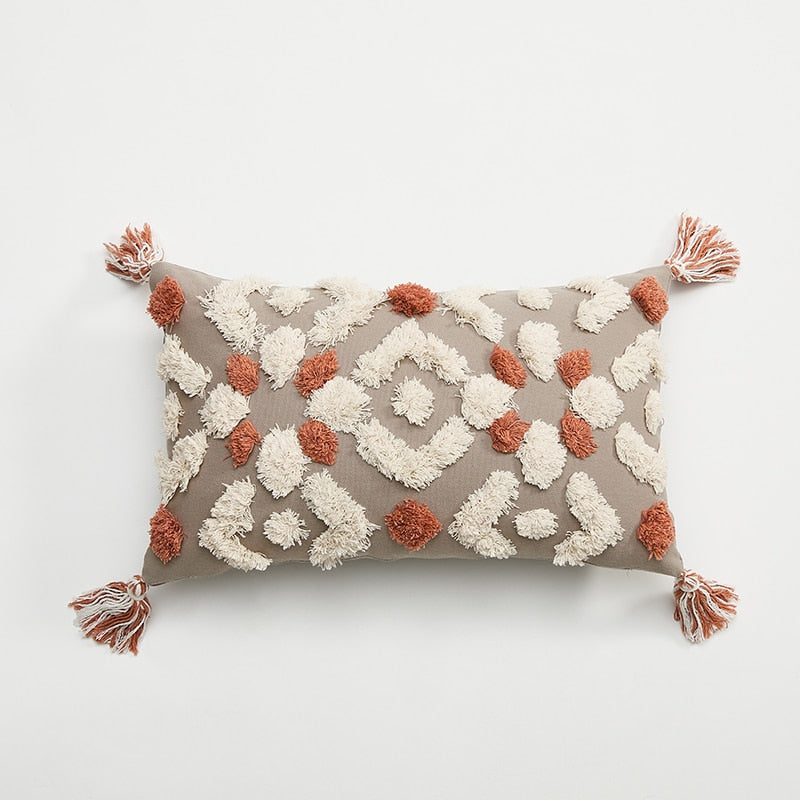 Rainbow Boho Pillow Cover
