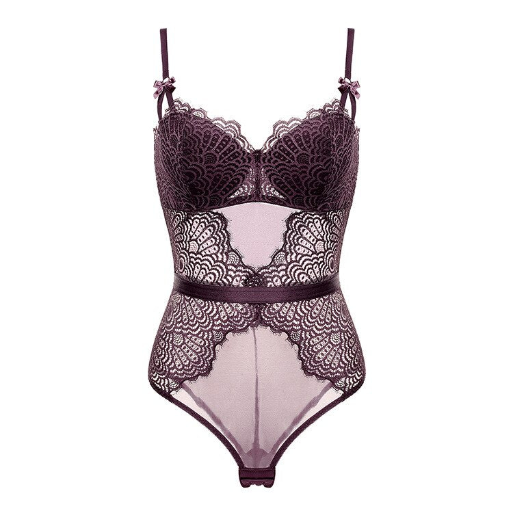 Lace Floral Mesh Sexy Lace Bodysuits