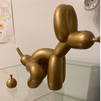 Balloon Dog Doggy Poo Sculpture