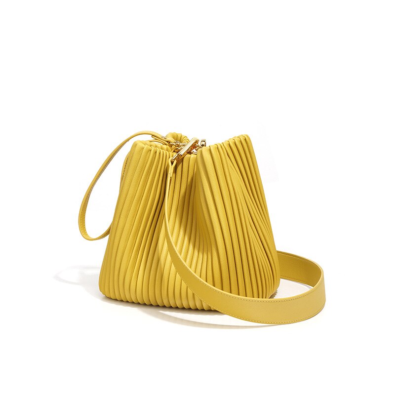 Leather Bucket Bag