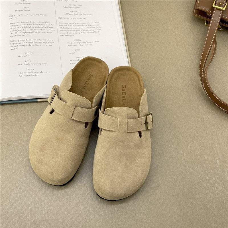Suede Sandals