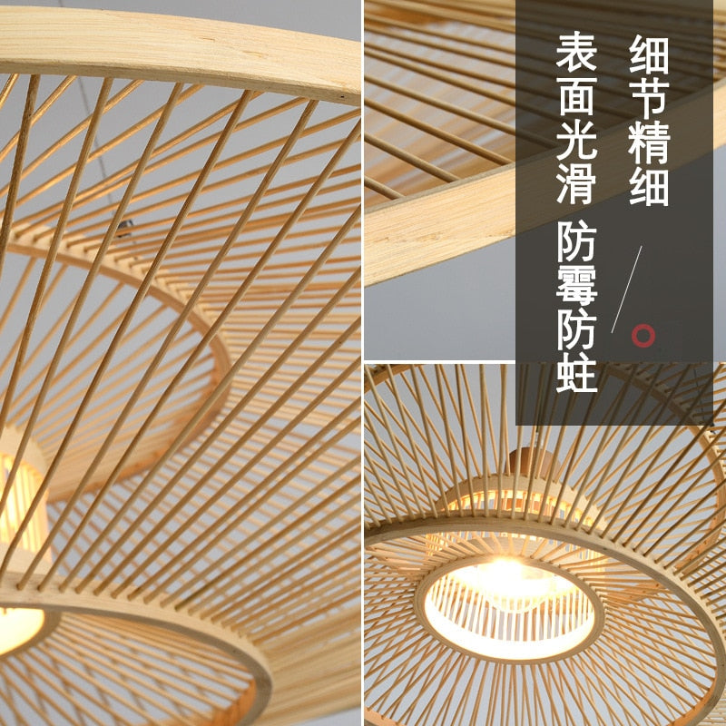 Bamboo Chandelier