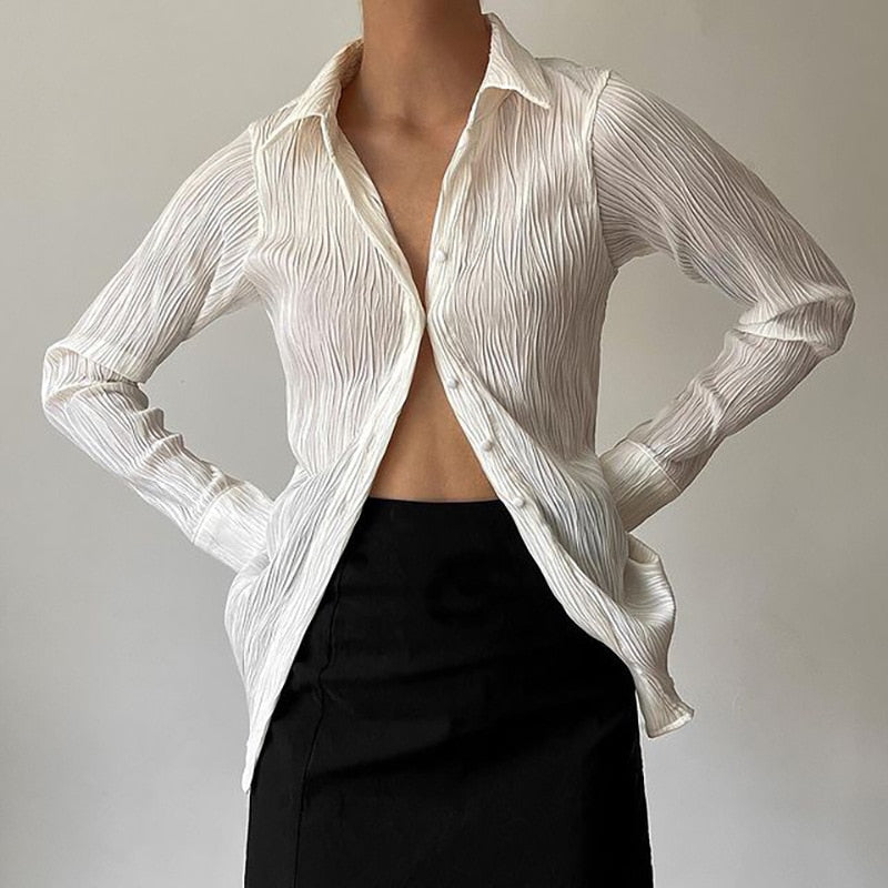 Ruched Long Sleeve T-shirt