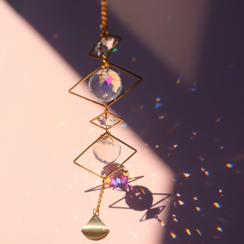 Suncatcher Hanging Crystal Prism