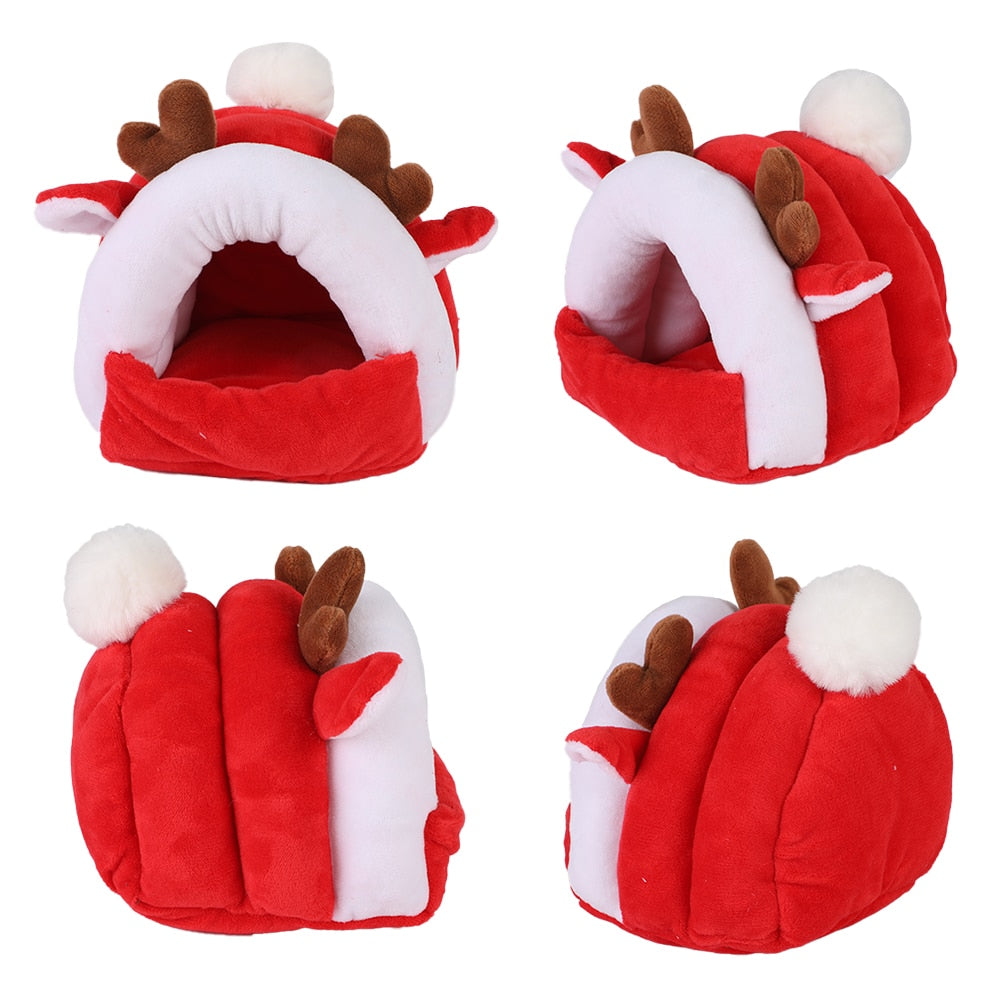 Christmas Hamster Bed