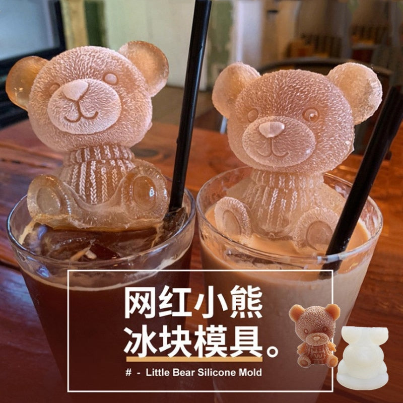 Ice Cube Mold Bear