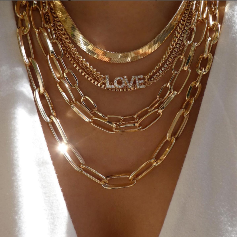 Moon Gold Necklace