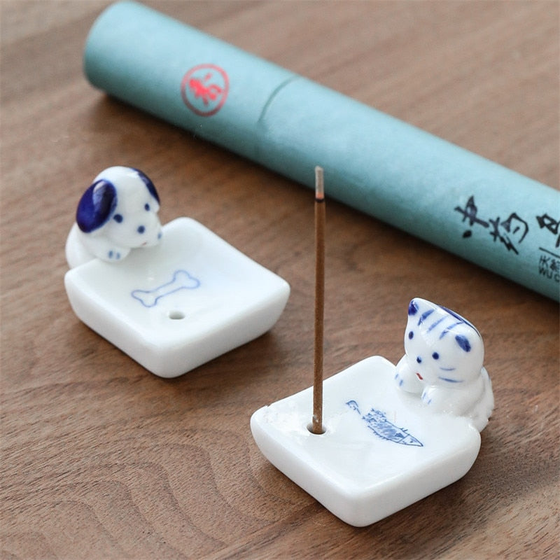 Japanese Leaf Incense Holder