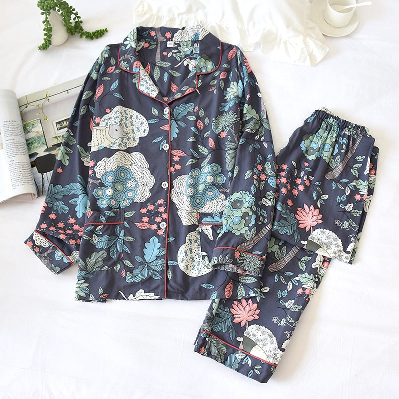 Long-Sleeved Sleepwear