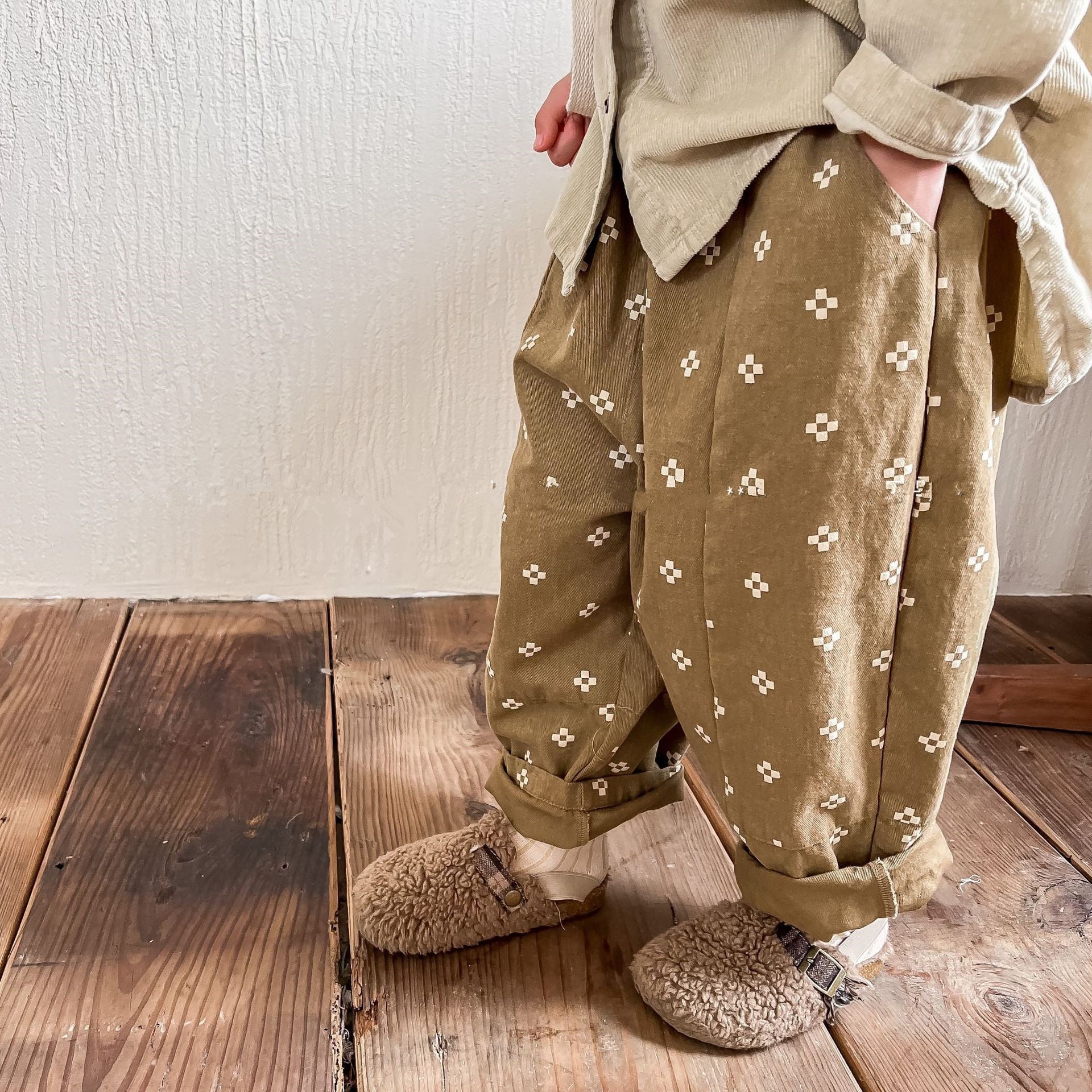 Cotton Girl's Harem Pants F