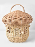 Rattan Mushroom Basket