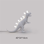 Dinosaur Lamps Resin Led