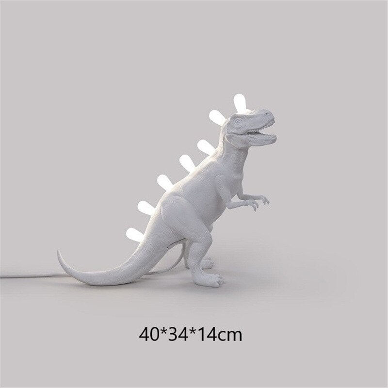 Dinosaur Lamps Resin Led