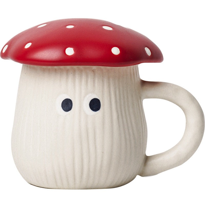 Hand Painted Mushroom Dinnerware Set
