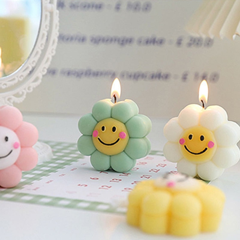 Sun Flower Candles